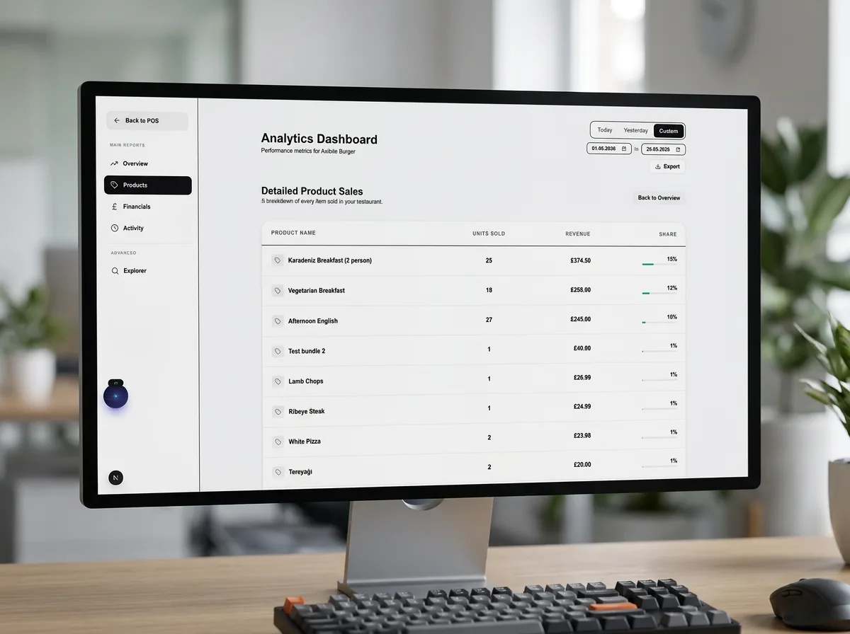 Product Sales Detail