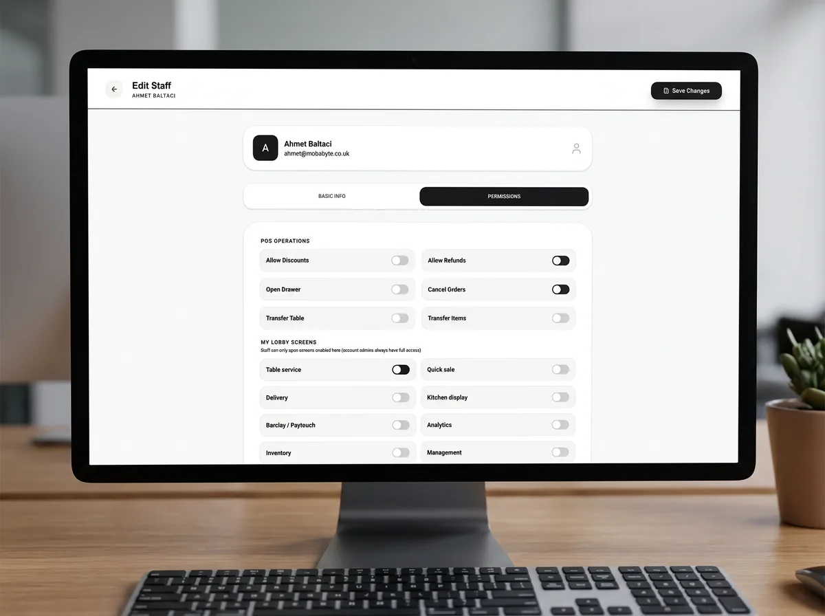 Staff & Permissions