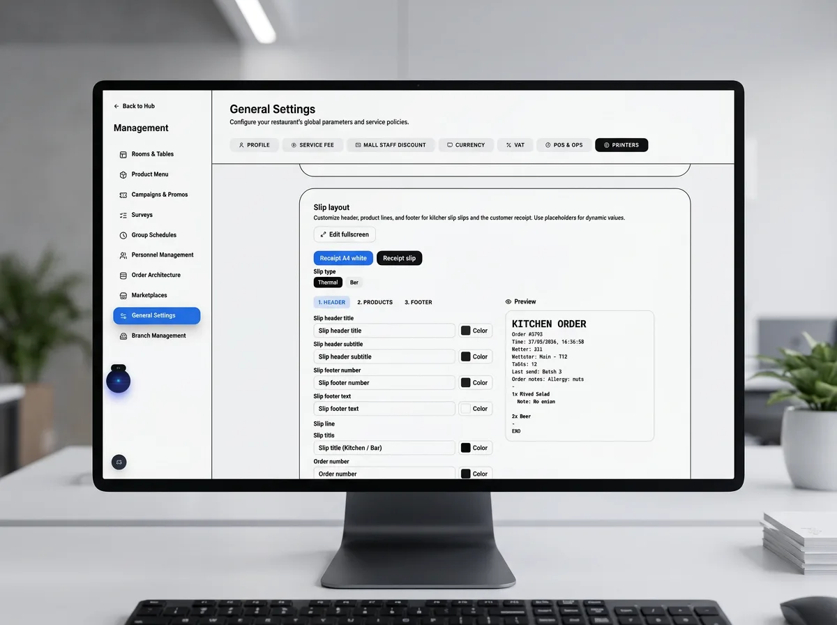 General Settings