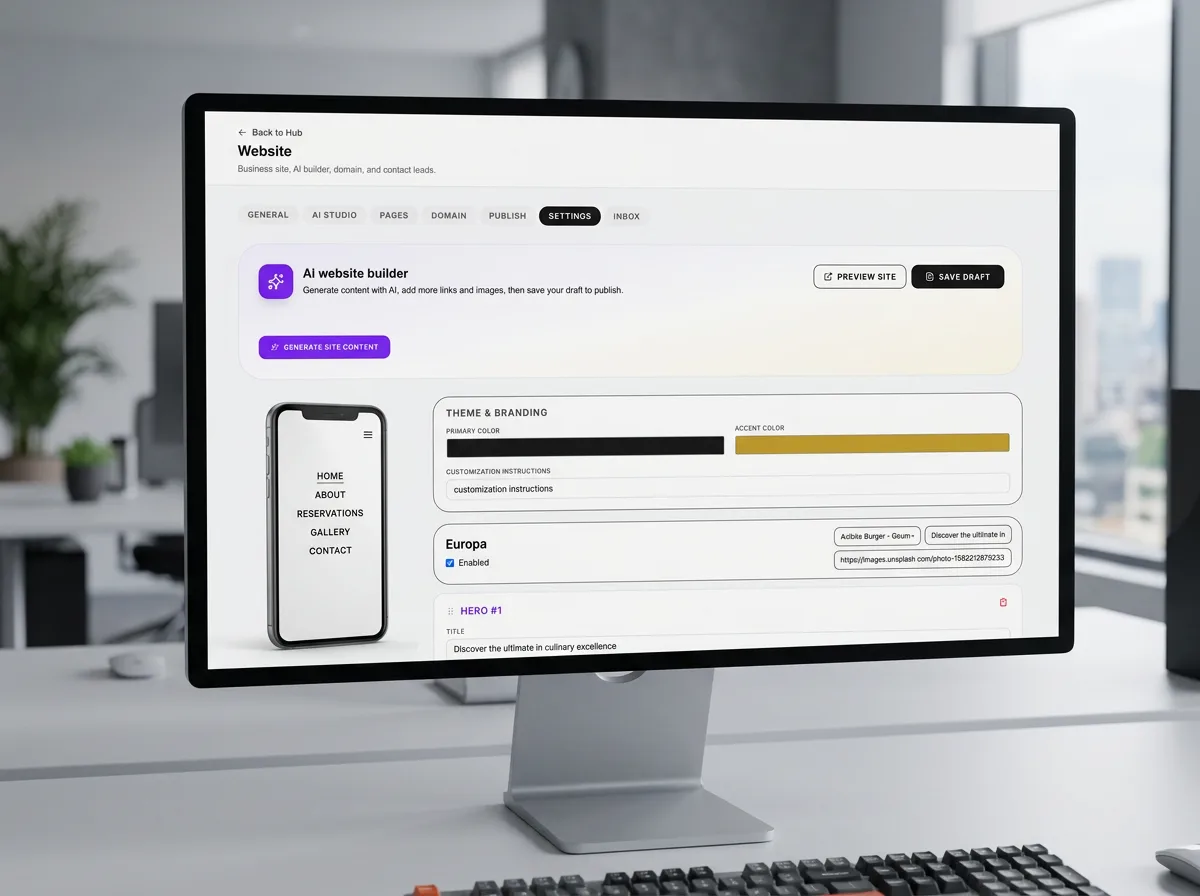 AI Website Builder