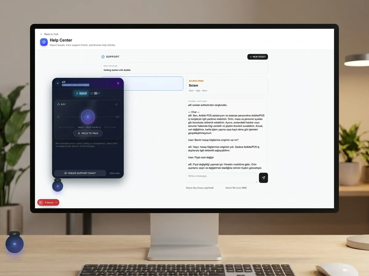 Help Center & AI Assistant