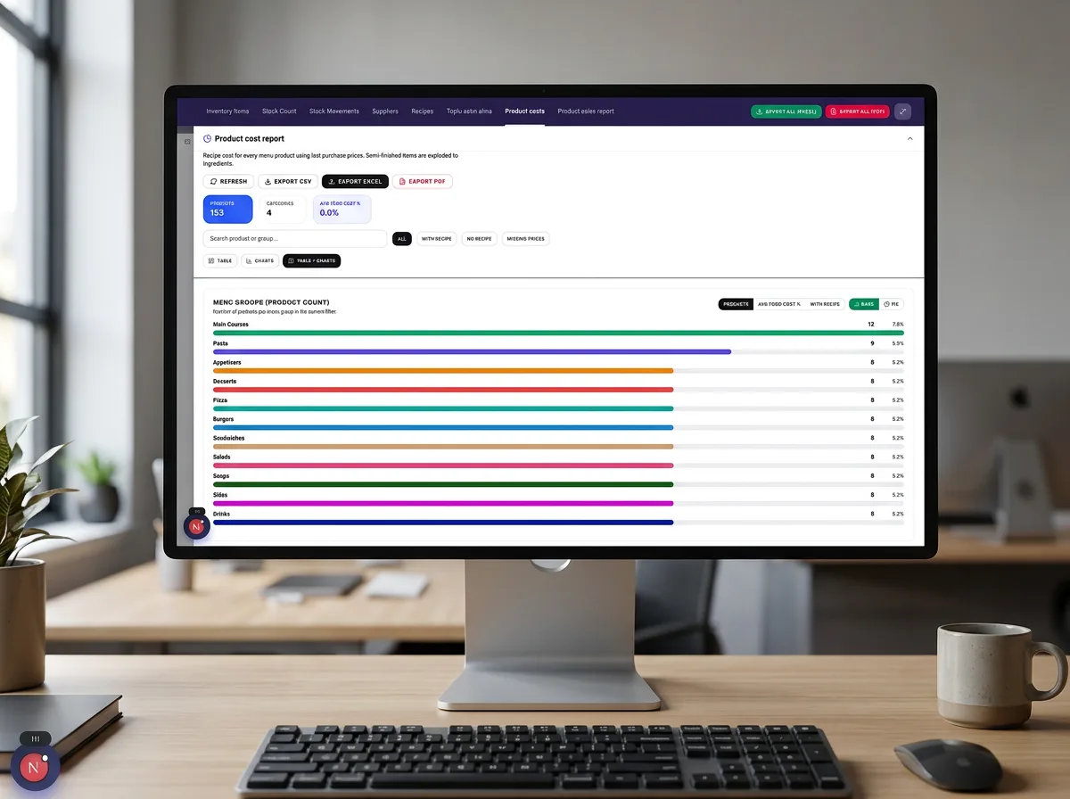 Product Cost Report